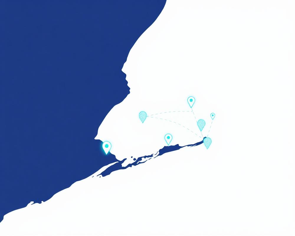 Illustrated coverage map of Brantford and surrounding Southern Ontario communities